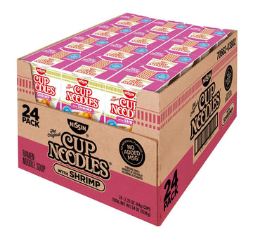 Product Of Nissin Cup Noodles With Shrimp, 24 Pk./2.25 Oz.