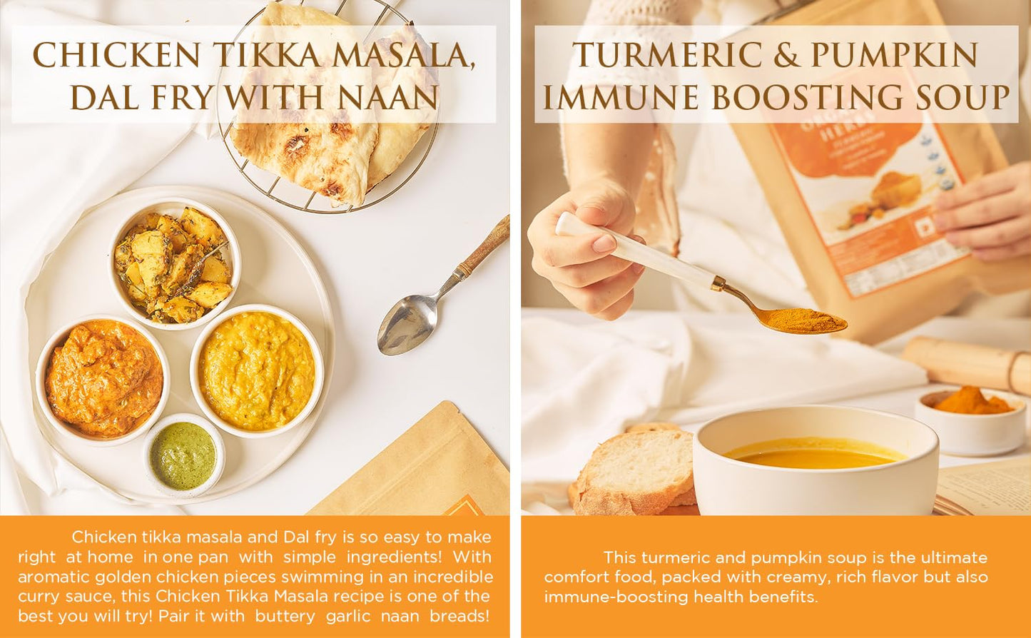 HOMTIEM Organic Turmeric Root Powder, Superfood, Vegan, Gluten Free, Non-GMO, 2 LB