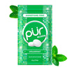 PUR Mints | Aspartame Free Breath Mints | Made with Xylitol | Sugar Free Vegan Gluten Free | Natural Spearmint Flavor | 65 Pieces in Re-Sealable pouch (Pack of 1)