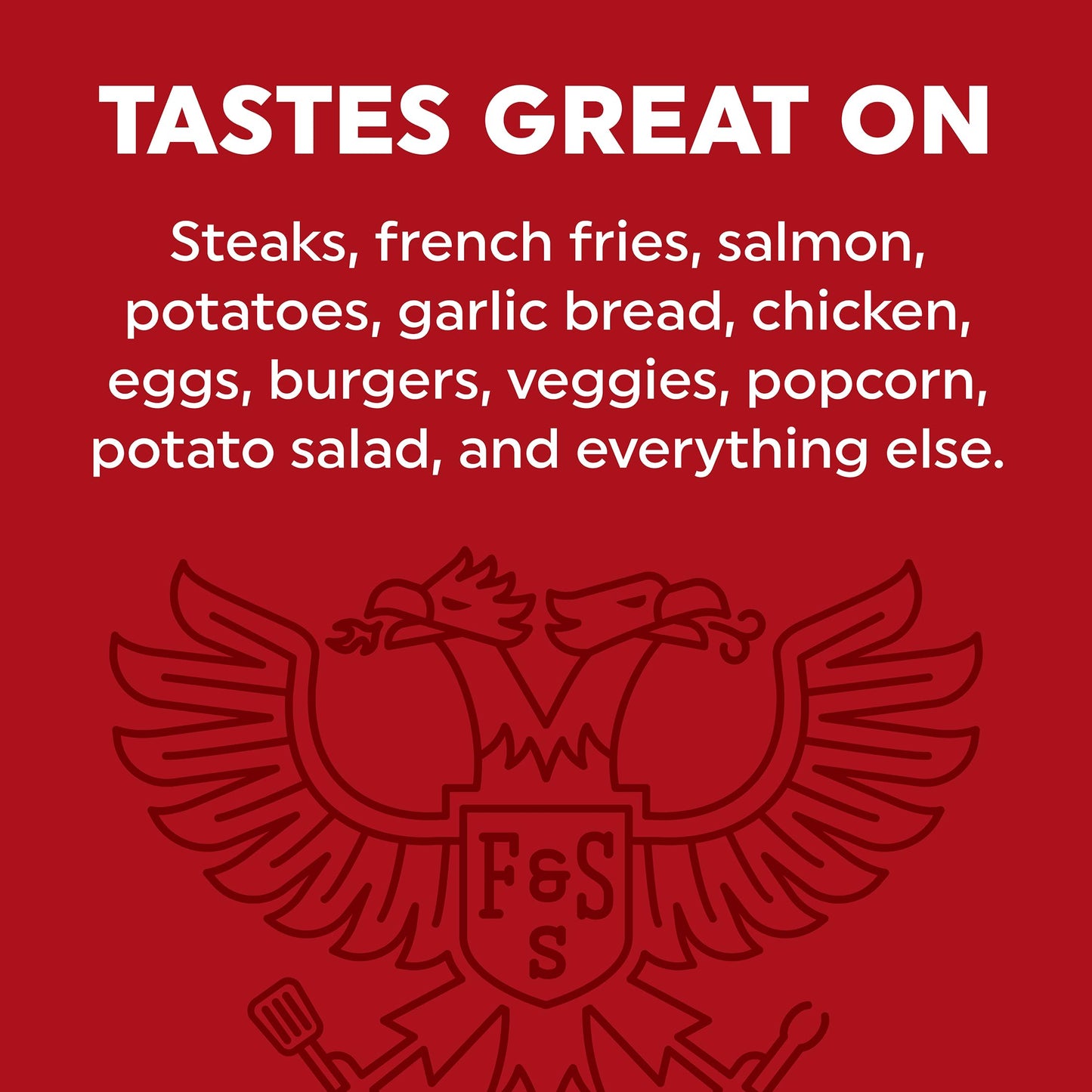 Fire & Smoke Society All Purpose Seasoning BBQ Rub - 8.1 oz for Steak, Chicken, Pork, Burgers