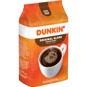 Dunkin' Original Blend Medium Roast Ground Coffee, 20 Ounces