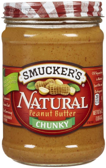 Smucker'S Natural Chunky Peanut Butter, 16 Ounces