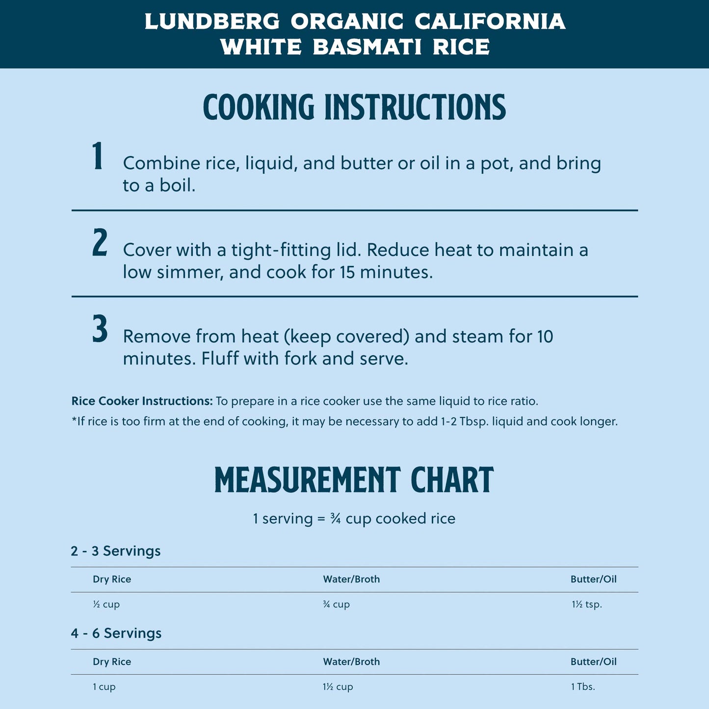 Lundberg Family Farms - Organic California White Basmati Rice, Pleasant Aroma, Fluffy Texture, Won'T Clump When Cooked, Bulk Ric