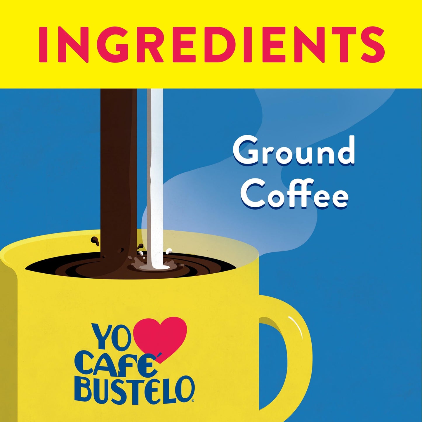 Supreme By Bustelo Espresso Style Ground Coffee, Medium Dark Roast, 10-Oz. Canister (Pack Of 12)