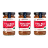 Mekhala Organic Thai Red Curry Paste Value 3-Pack. VEGAN. GLUTEN-FREE. NO ADDED SUGAR. Versatile. HOT (3x3.5oz)