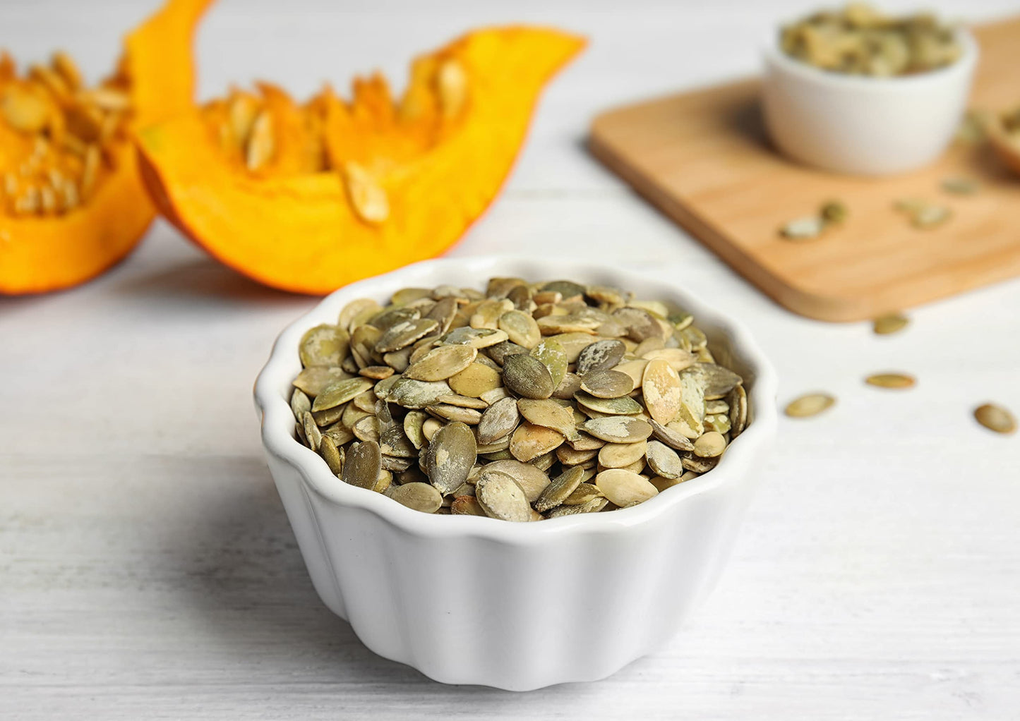 Food to Live Organic Sprouted Pumpkin Seeds, 8 Ounces Non-GMO, Raw Kernels, No Shell, Unsalted, No Oil, Vegan Kosher, Bulk. Keto