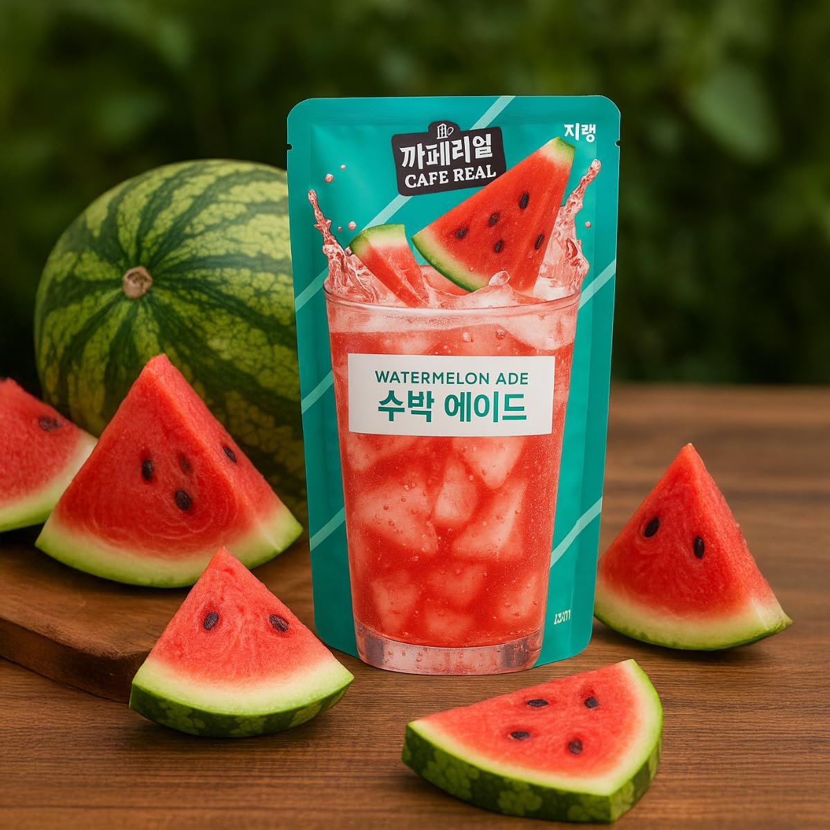 Generic Korean Convenience Drink Pouch Variety Pack – 5 Flavors: Peach Ice Tea, Watermelon Ade, Shine Muscat Ade, Lychee Ade, Apple Mango Ade