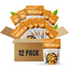 AshaPops Turmeric Garlic Flavored Popped Water Lily Seeds, 0.5 oz (Pack of 12) - Gluten-Free, Vegan, Paleo, Nut-Free, Corn-Free,