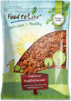 Food to Live -Pecan Halves, 6 Pounds Raw Pecan Nuts, Large Size, Unsalted, Unsweetened, Vegan, Kosher, Shelled, Bulk. Good sourc