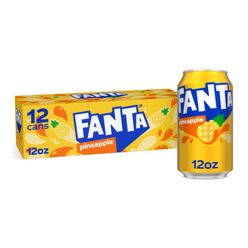 Fanta Pineapple 12 Fl Oz Cans 12 Pack