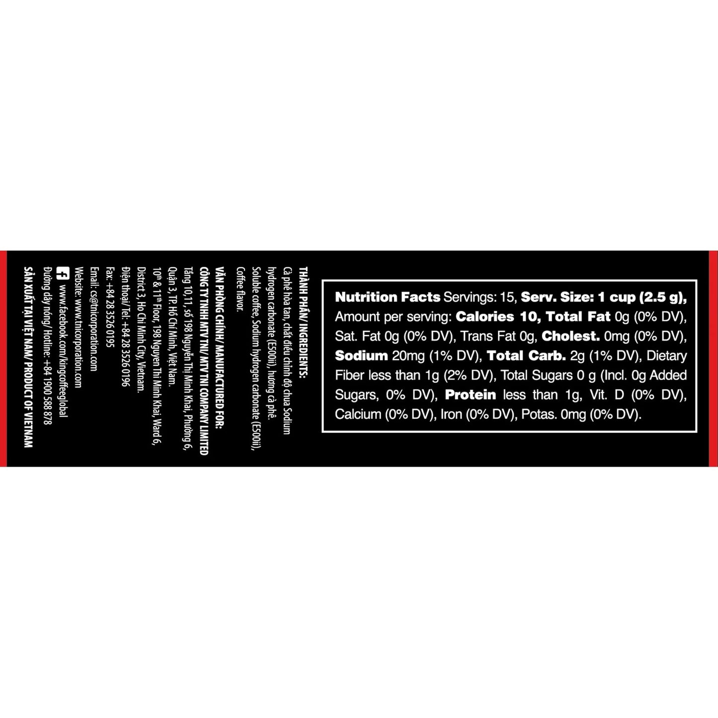 King Coffee Espresso, Vietnamese Instant Coffee Arabica, Medium Dark Roast, Trung Nguyen G7 Vietnamese Coffee Drip Gift Set, Vin