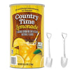 Candy Freezer Country Time Lemonade Powdered Drink Mix 1 Canister, 82.5 oz Includes Easy Measuring Scoop and Mini Metal Shovel S