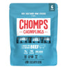 Chomps Mini Grass-Fed and Finished Sea Salt Beef Jerky Snack Sticks 6-Pack - Keto Paleo Whole30 4g Lean Meat Protein Gluten-Free Zero Sugar Food Non-GMO