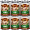 Keystone Meats All Natural Canned Turkey 14.5 Ounce Long Term Shelf Life Emergency Survival Food Canned Meat | Fully Cooked Ready To Eat | All White Meat No Carbs Gluten Free Family Pack Of 6