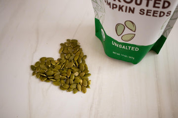 Lark Ellen Farm Sprouted Organic Pumpkin Seeds, Raw, Unsalted, Vegan, Gluten-Free, 14 oz, 6-Pack