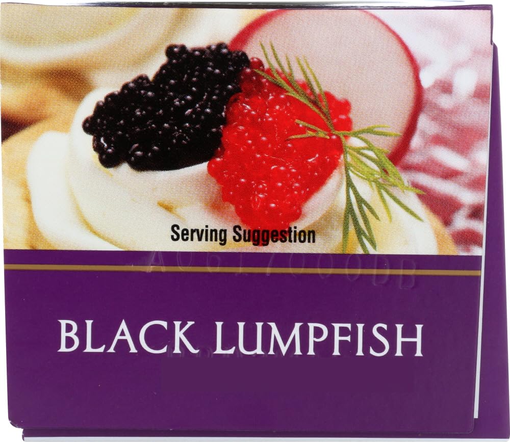 Romanoff Black Lumpfish caviar 2 ounce -- 12 per case12