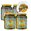 Tony Packo's (4-Pack) The Original Pickles and Peppers, 24 Ounce Jars with Jar Opener