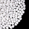 Kasvan White Heart Shapes Sprinkles - Edible Candy Pearls 130g/4.58 Oz, Mix Size, Baking Cake Decorations, Ice Cream Toppings an