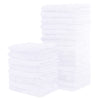 24 Pack Kitchen Dishcloths - Does Not Shed Fluff - No Odor Reusable Dish Towels, Premium Dish Cloths, Super Absorbent Coral Flee