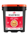 ReadyWise Emergency Food Supply - 104 Servings Variety Pack Bucket, Protein Meals, Dehydrated & Freeze Dried Food for Backpackin