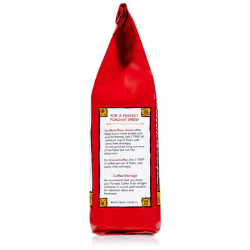 Puroast Low Acid Coffee Flavored | Hazelnut Ground | Medium Roast | High Antioxidants & High Ph |No Bitter Aftertaste | Reduced