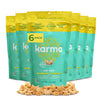 Sea Salt Wrapped Whole Cashews by Karma Nuts, Air Roasted with Natural Skins, 2X more Fiber, Whole 30, Peanut-Free Facility, Kos