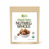 True Organic Ceylon Nutmeg Whole, Premium Grade, Usda & Kosher Certified, Gluten Free, Pure Ceylon Premium Quality 3.5 Oz