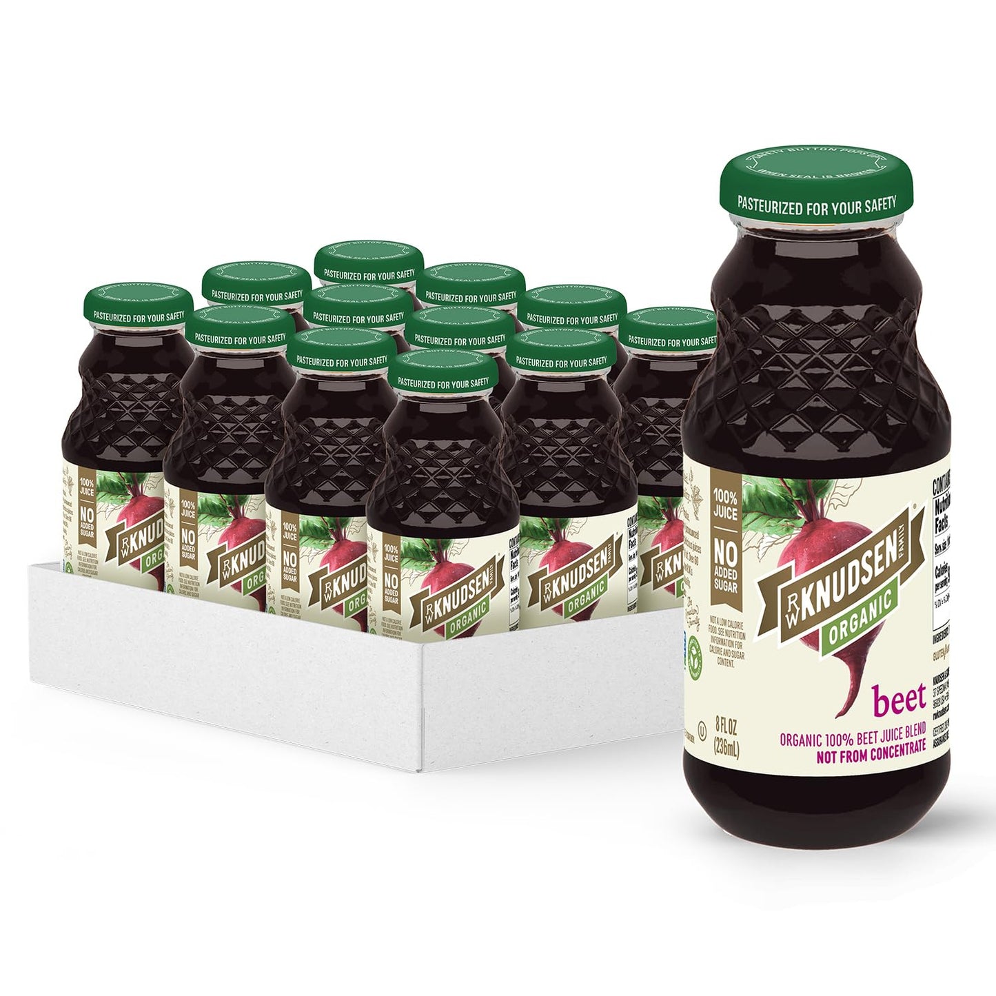 R.W. Knudsen Organic Beet Juice 8 fl oz - Pack of 12