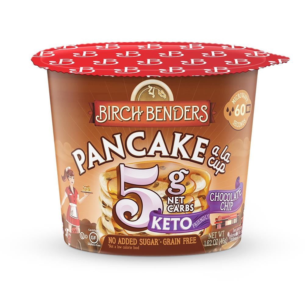 BIRCH PCAKE CUP CHOC CHP ( 8 X 1.62 OZ   )