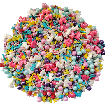 Unicorn Sprinkles - Cake Sprinkles - Edible Sprinkles For Baking - Cupcake And Cake Topper - Sprinkle Mix - 3.35 Ounces (Unicorn)