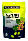 Wilderness Poets, Organic, Whole, Raw Pistachios - Grown in California, Fresh, Bright Green, Unsalted, Unroasted, (6 Ounce - 170