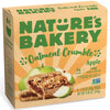 Natures Bakery Oatmeal Crumble Apple Bars, 1.41 Oz, 6 Ct