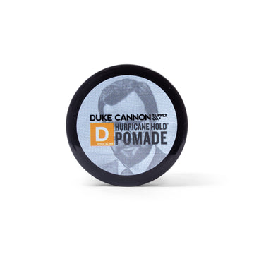 Duke Cannon Hurricane Hold Pomade - Maximum Hold, Matte Finish - 4.6oz - Water-Based for Men