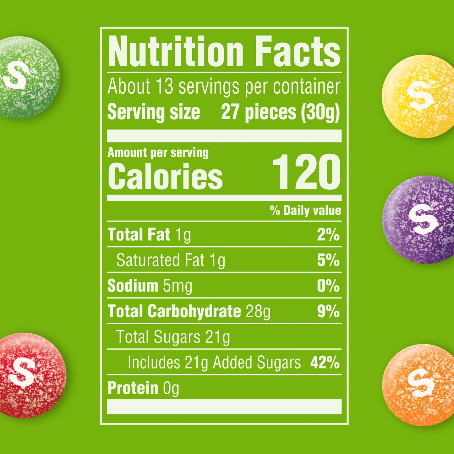 SKITTLES Sour Chewy Candy, Sour Candy Bulk, Sharing Size, 13.7 Oz Bags, Pack of 6, Tangy Fruit Flavors (Strawberry, Lime, Lemon,