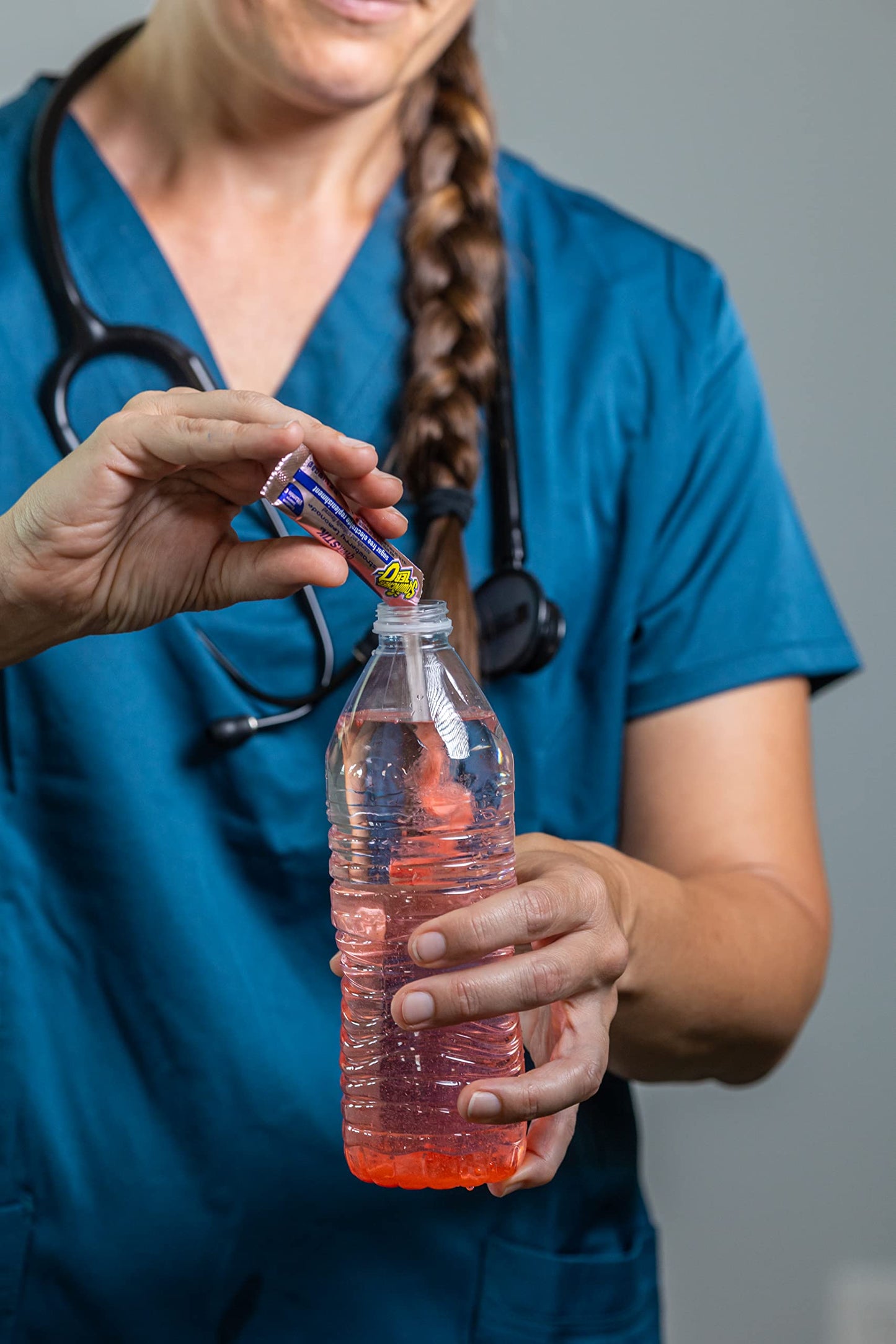 Sqwincher Zero Qwik Stik Sugar Free, Strawberry Lemonade, .11 oz (Pack of 200)