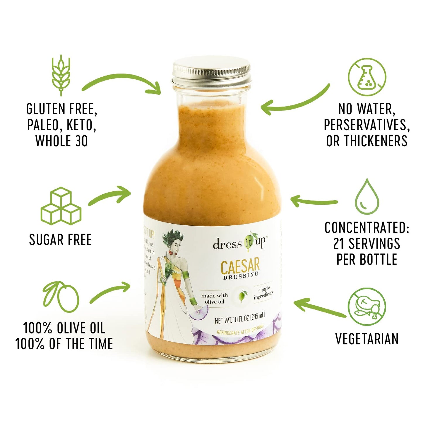 Diud Caesar Dressing (6X10.00)