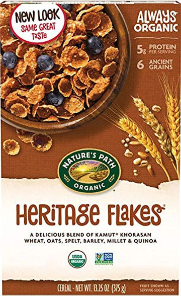 Nature'S Path, Cereal Heritage Flakes Organic, 13.25 Ounce