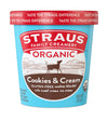 Straus Family Creamery Organic Cookies and Cream Ice Cream, 16oz