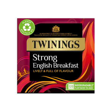 Twinings 1706 Strong Breakfast 80'S (Pack Of 4, Total 320 Tea Bags)