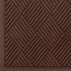 Waterhog Diamond | Commercial-Grade Entrance Mat With Fabric Border - Indoor/Outdoor, Quick Drying, Stain Resistant Door Mat (Da