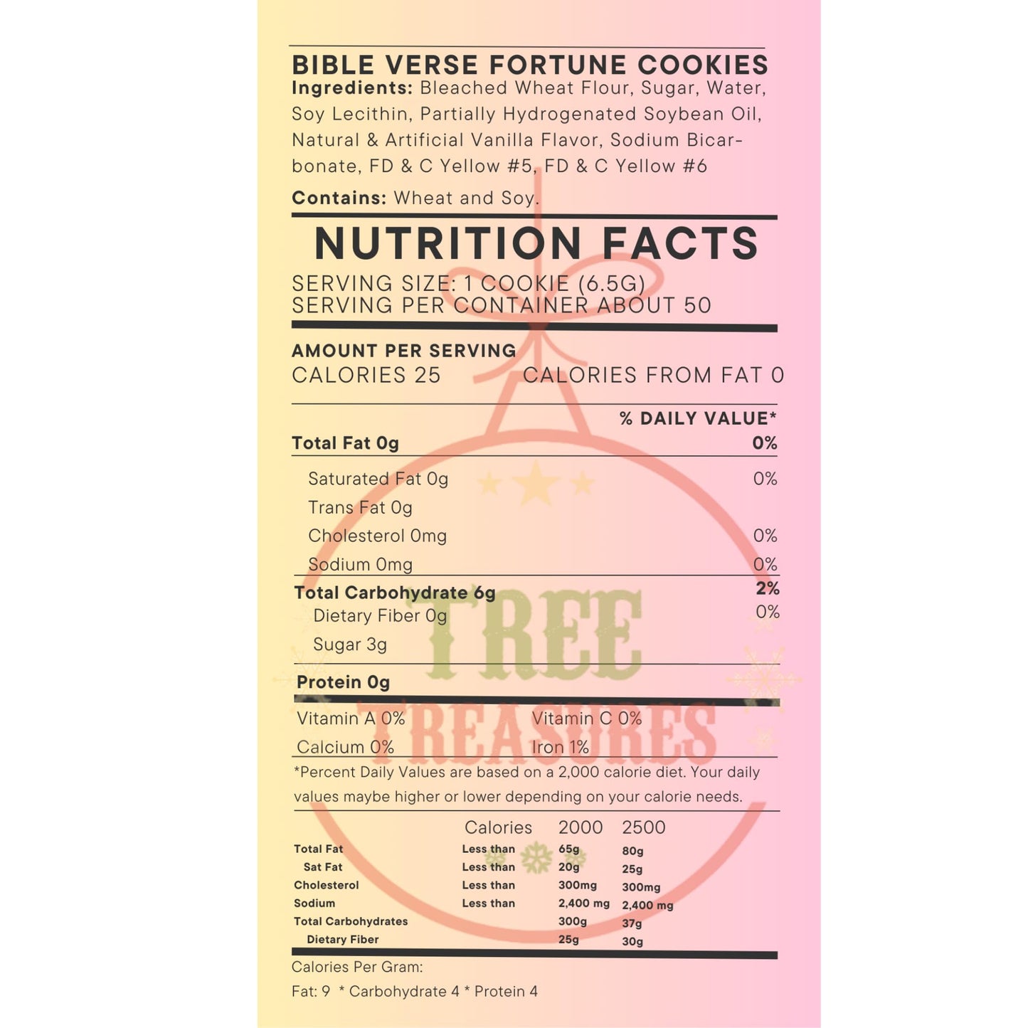 100 Bible Verse Fortune Cookies – Individually Wrapped Religious Candy With Scripture Messages – Kosher, Nut-Free Christian For Easter, Vbs, Church, Christmas & Party Favors – Made In Usa
