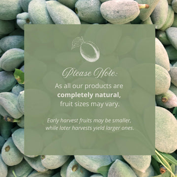 Unripe Fresh Green Almonds - Cagla Badem | Crunchy, Juicy, Seasonal Spring Snack | All Natural, No Additives, Farm Fresh, Hand-P