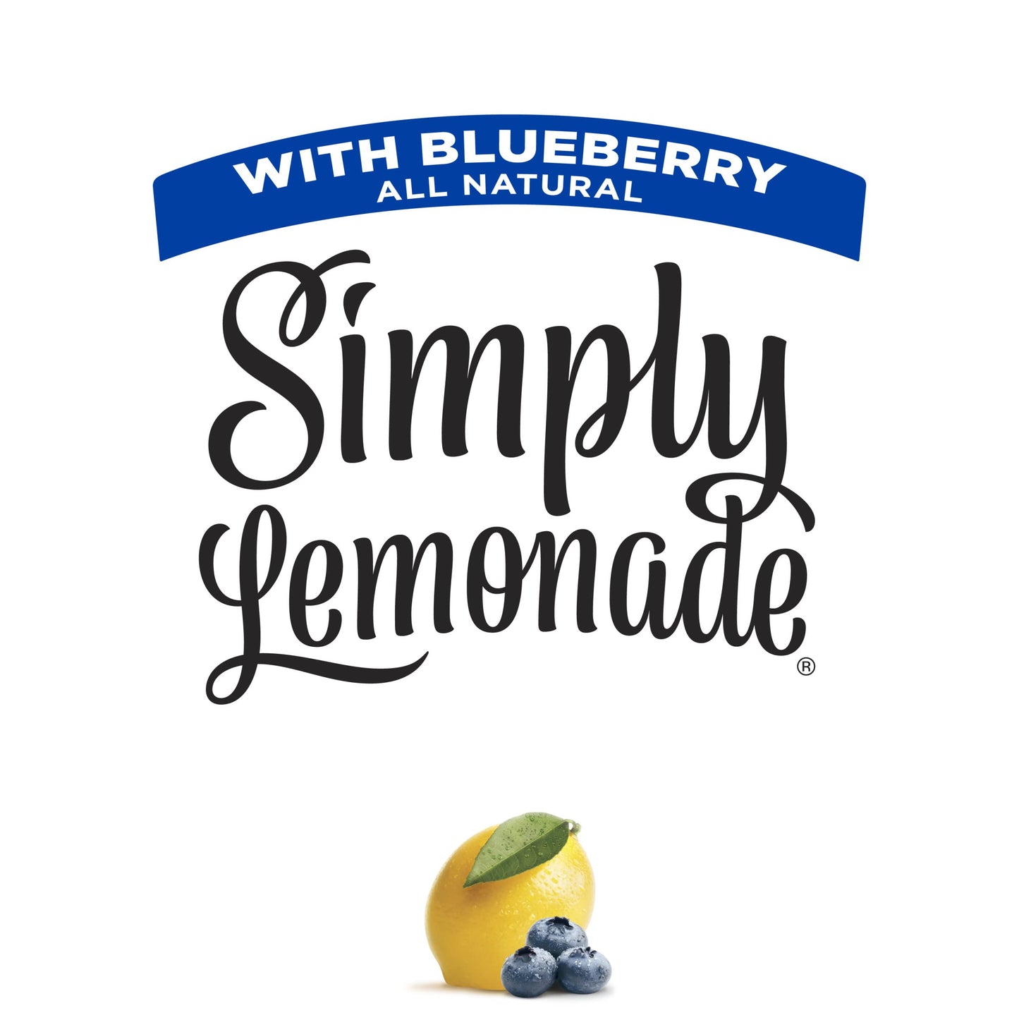 Simply Lemonade with Blueberry All Natural, 52 Fl Oz Bottle