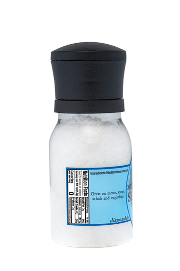 Olde Thompson 9.5 Ounce Mediterranean Sea Salt Grinder with Salt