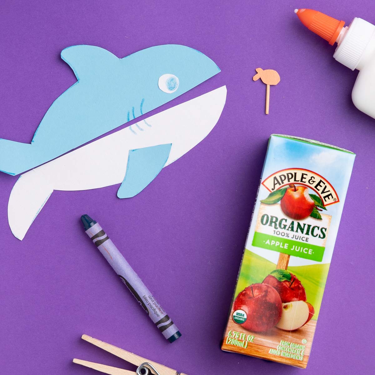 Apple & Eve Organics, Apple Juice, 6.75 Fluid-Oz, 8 Count