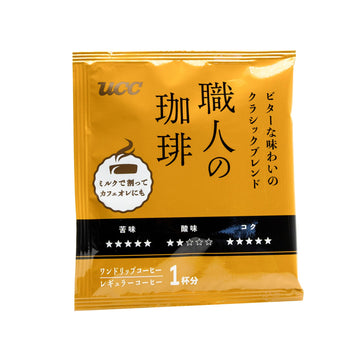 Ucc Shokunin Coffee Classic Blend, Single Serve Japanese Style Pour Over Coffee, Imported From Japan, 108 Individual Bags 0.25 O