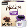 Mccafe Chocolate Mocha Coffee, Keurig Single Serve Coffee K-Cup Pods, Flavored Coffee, 60 Count, (6 Packs Of 10)