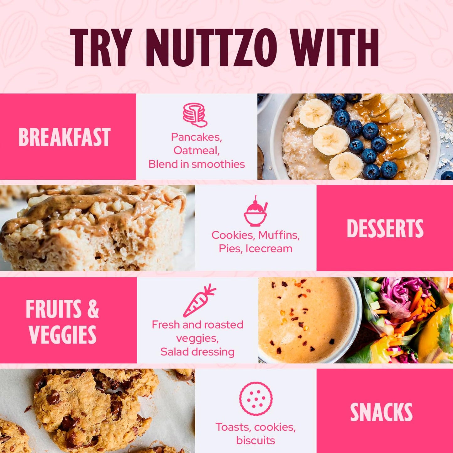 Organic Power Fuel Crunchy Nut Butter by NuttZo | 7 Nuts & Seeds Blend, Paleo, Non-GMO, Gluten-Free, Vegan, Kosher | 1g Sugar, 6