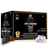 Caffè Garibaldi Sumatran Coffee Pods, Dark Roast, 100% Arabica, Recyclable, 12 Count