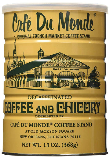 Cafe Du Monde Coffee Decaf And Chicory, 13 Ounce (Pack Of 3)